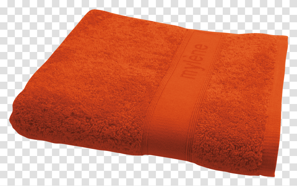 Orange Towel Clipart Download Orange Towel, Rug Transparent Png