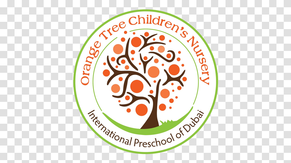 Orange Tree Children's Nursery Dubai - When I Learn Grow Orange Tree Nursery Logo, Label, Text, Sticker, Symbol Transparent Png