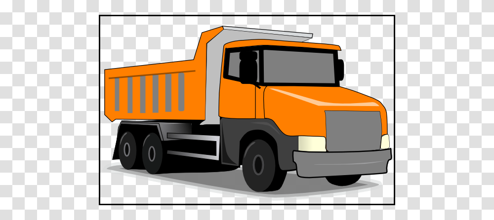 Orange Truck Clip Art, Transportation, Vehicle, Car, Label Transparent Png