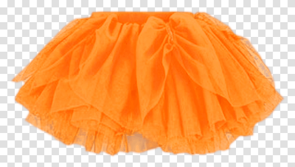 Orange Tutu Dance Skirt, Clothing, Apparel, Dress, Female Transparent Png