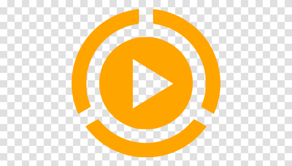 Orange Video Play 2 Icon Free Orange Video Icons Play Icon Pink, Symbol, Star Symbol, Lighting, Logo Transparent Png