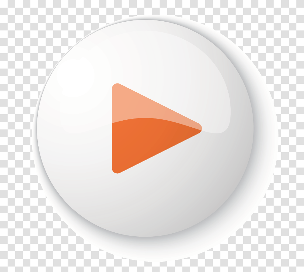 Orange Video Play Button, Tape, Triangle, Plectrum Transparent Png