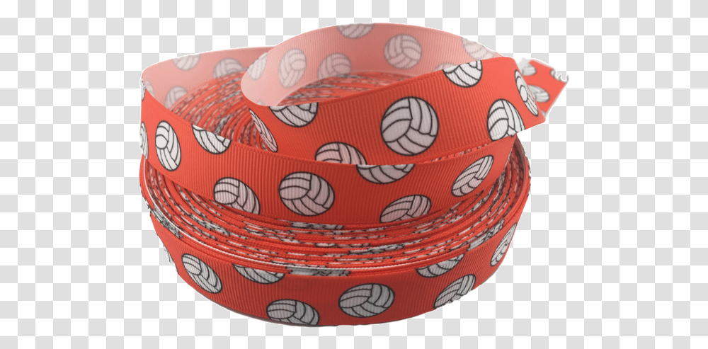 Orange Volleyball Grosgrain Ribbons 78 Decorative, Clothing, Bowl, Birthday Cake, Hat Transparent Png