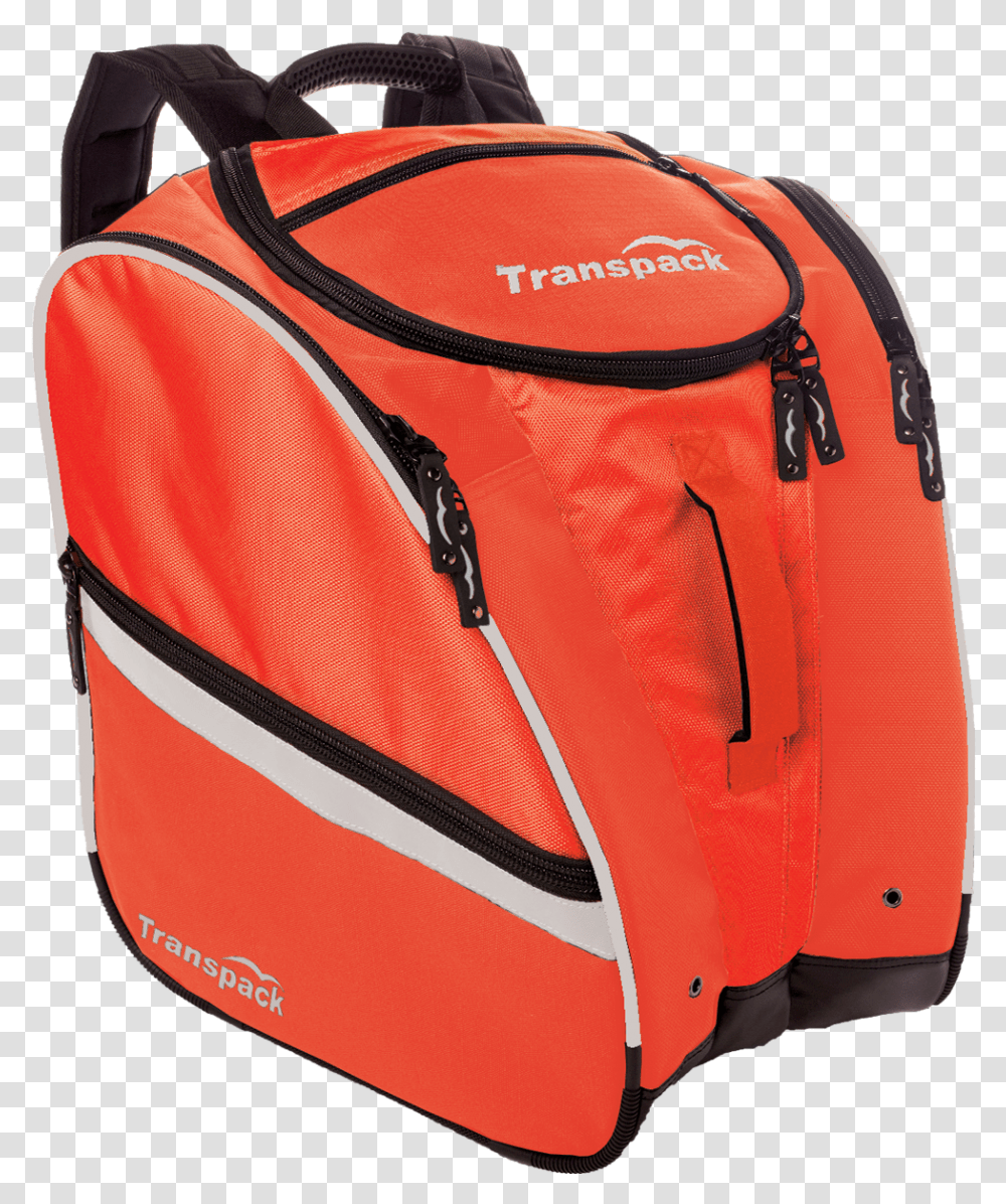 Orange W Silver Electric Style Bag, Backpack Transparent Png