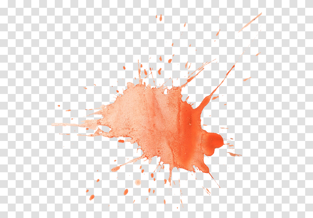 Orange Watercolor Splatter 11 Orange Paint Splash Color, Bonfire, Flame, Stain, Dye Transparent Png