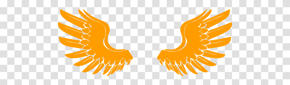 Orange Wing Logo Logodix Clip Art, Plant, Banana, Food, Hand Transparent Png