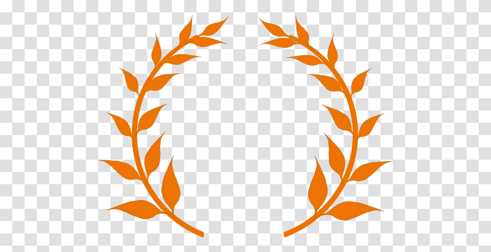 Orange Wreath Clip Art, Painting Transparent Png