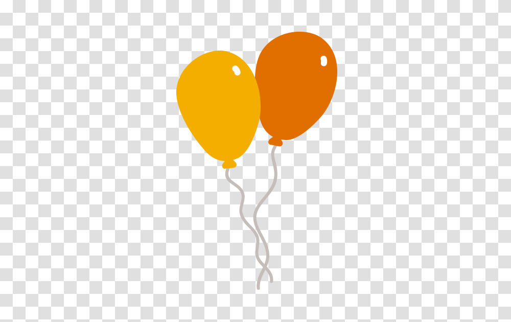 Orange Yellow Balloons Transparent Png