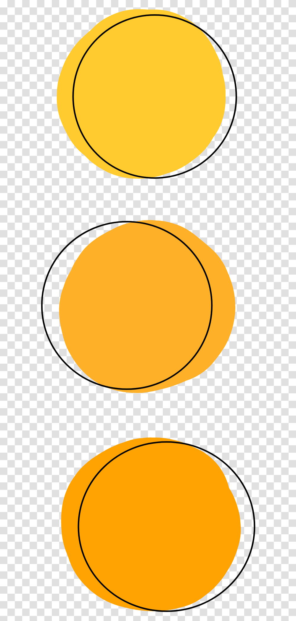 Orange Yellow Circle Circles Sticker Yellow Circle Picsart, Sphere, Outdoors, Nature Transparent Png