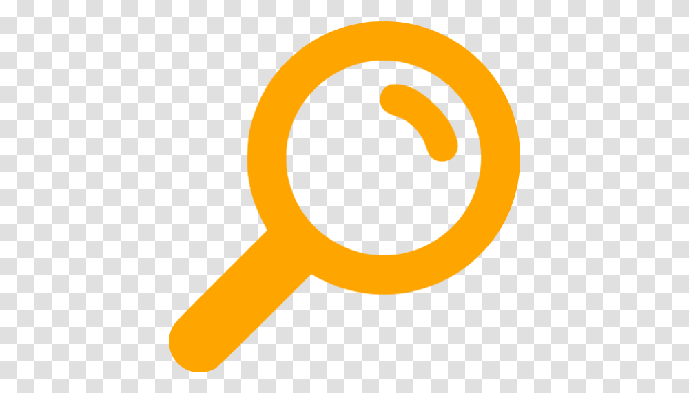 Orange Zoom Icon Zoom In Icon Gif, Text, Hammer, Tool, Magnifying Transparent Png