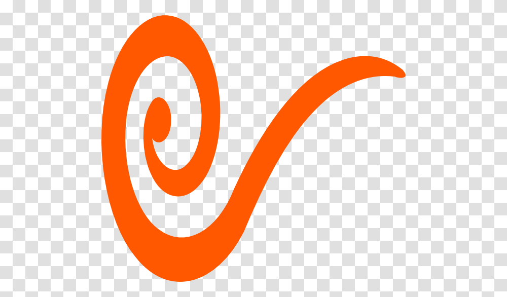 Orangeswirlisolid Clip Art At, Spiral, Tape, Logo Transparent Png