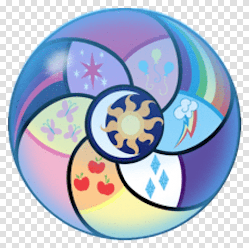 Orb Of Harmony My Little Pony Cutie Marks Circle, Sphere, Balloon, Purple, Egg Transparent Png