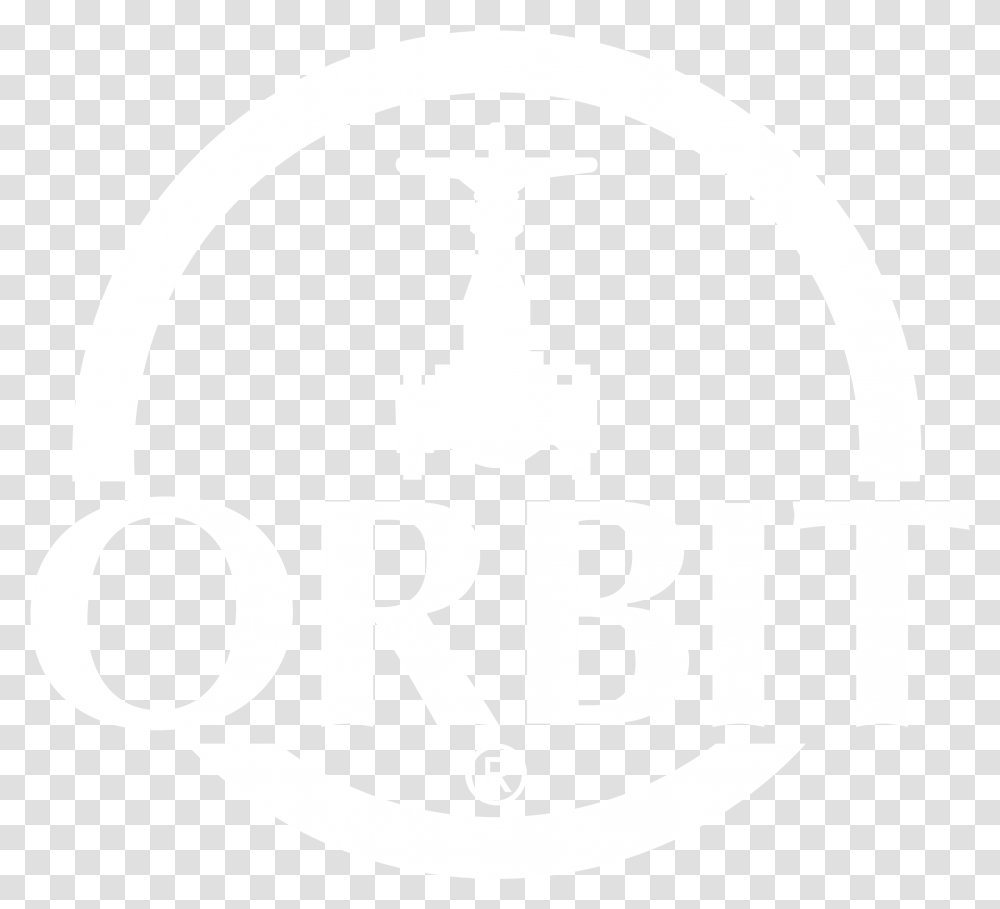 Orbit Logo Black And White Hyatt White Logo, Trademark, Label Transparent Png