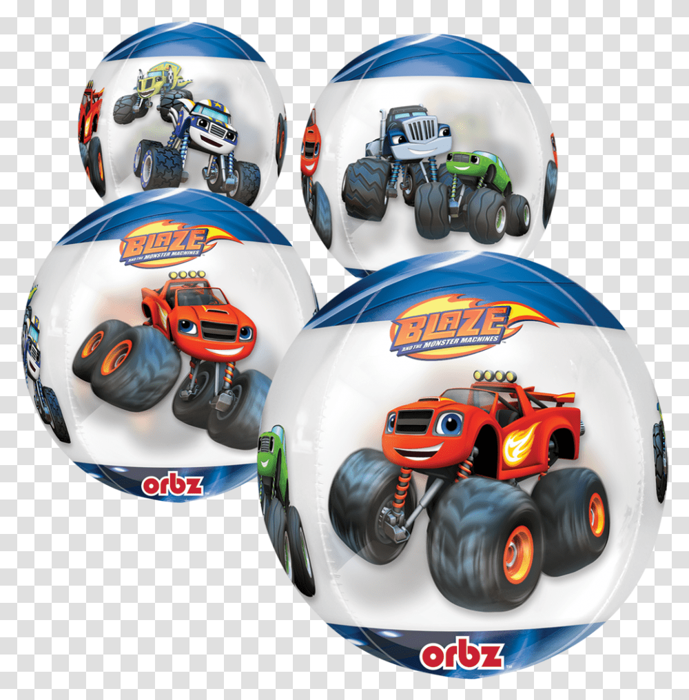 Orbz Trnsp Blaze Blaze And The Monster Machines Balloons, Apparel, Helmet, Wheel Transparent Png