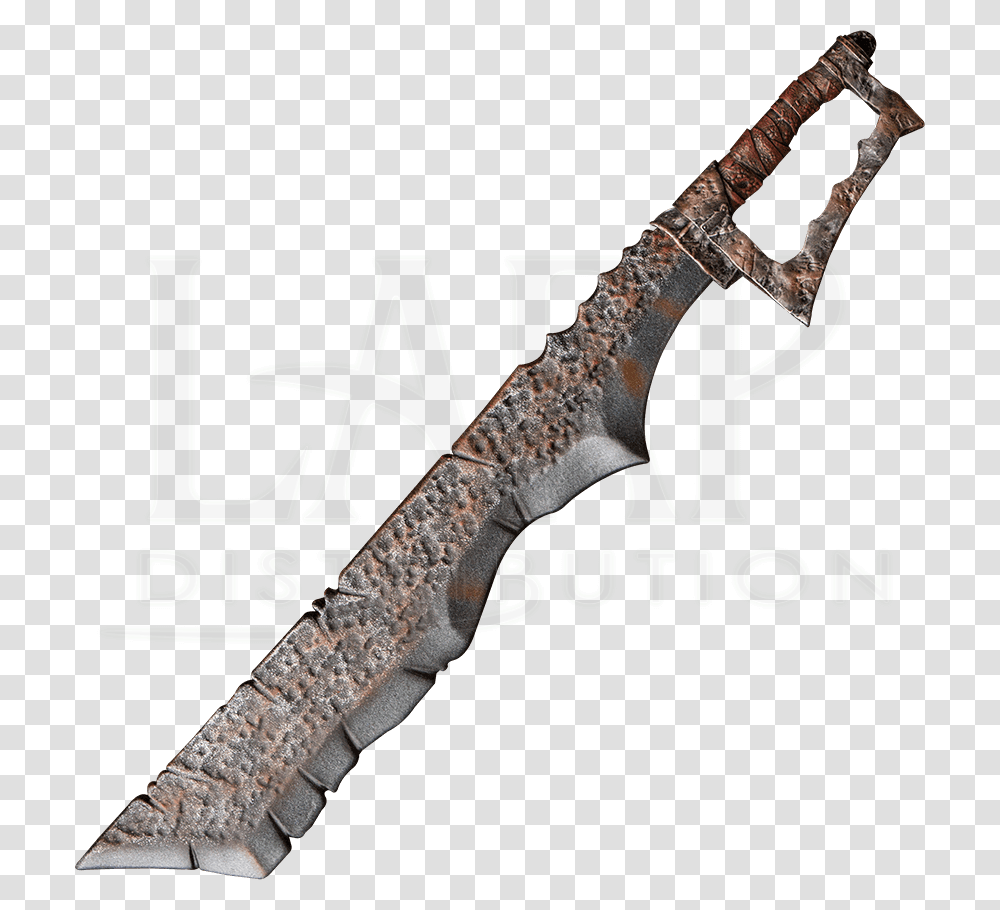 Orc Cleaver Sword, Blade, Weapon, Weaponry, Wand Transparent Png