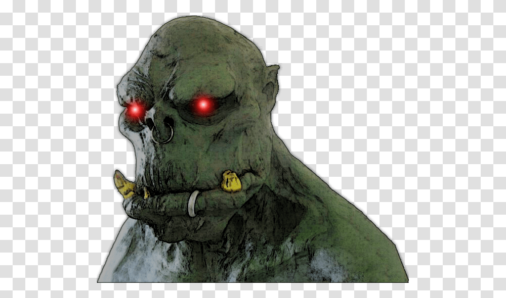 Orc, Fantasy, Alien, Head, Snowman Transparent Png