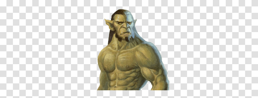 Orc, Fantasy, Statue, Sculpture Transparent Png