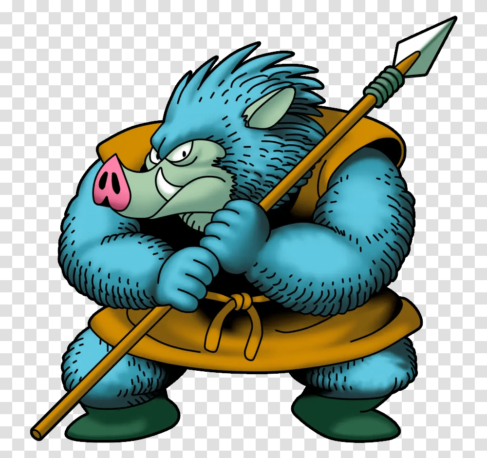 Orc King Details > Dragon Quest Ii Switch Dragons Den Fictional Character, Toy, Bird, Animal, Symbol Transparent Png