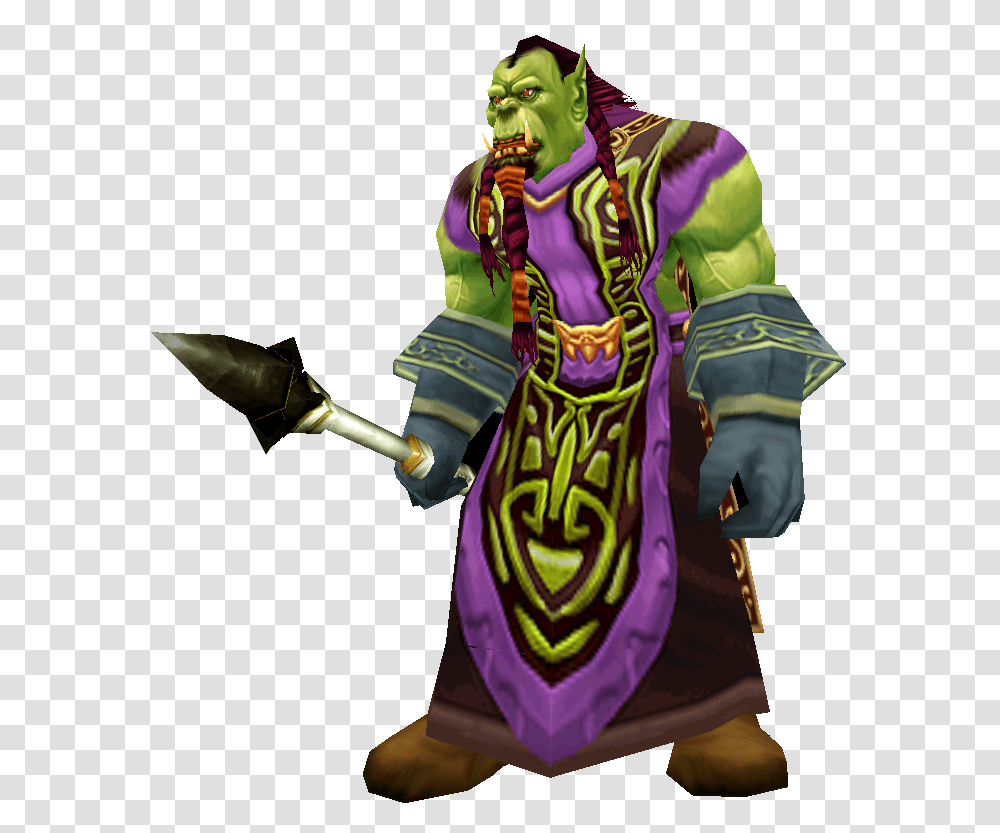 Orc World Of Warcraft Warlock Character, Person, Human, Costume, Legend Of Zelda Transparent Png