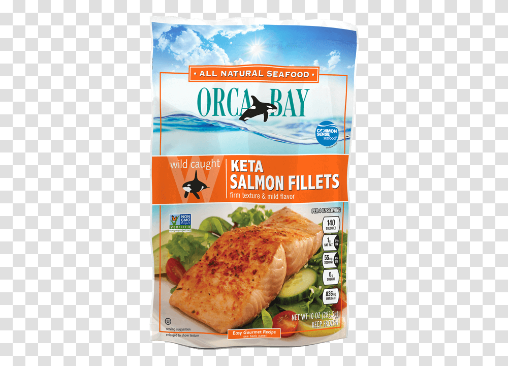 Orca Bay Alaskan Cod Fillet, Food, Burger, Bread, Bird Transparent Png