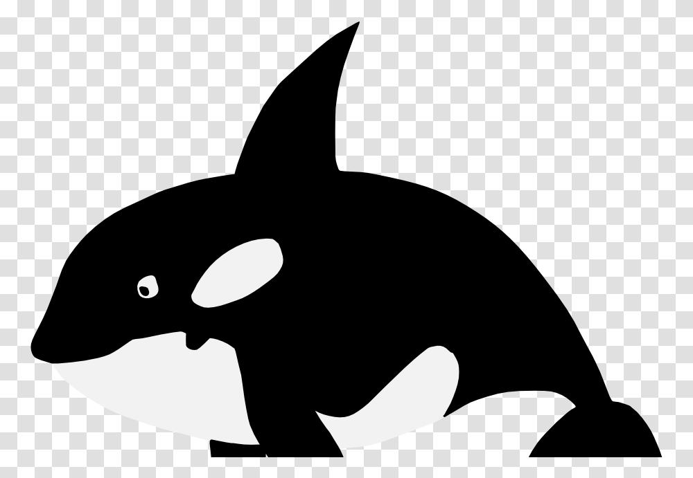 Orca Killer Whale Svg Sea World Svg Files, Mammal, Animal, Silhouette, Rabbit Transparent Png