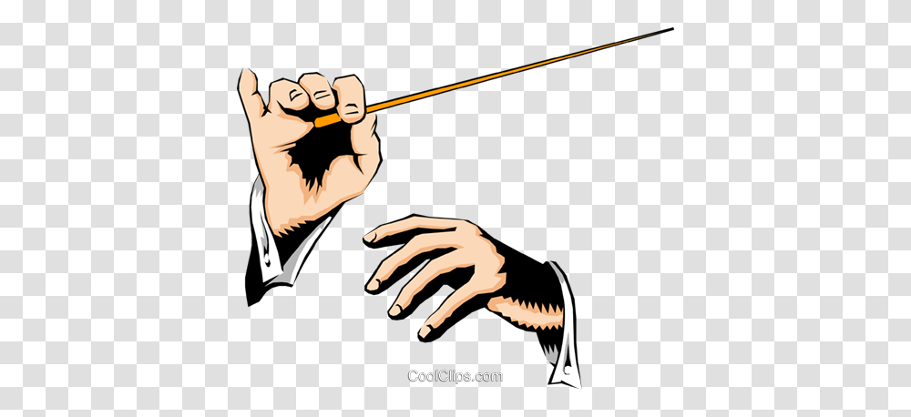 Orchestra Director Clipart Free Clipart, Hand, Bird, Animal, Wrist Transparent Png