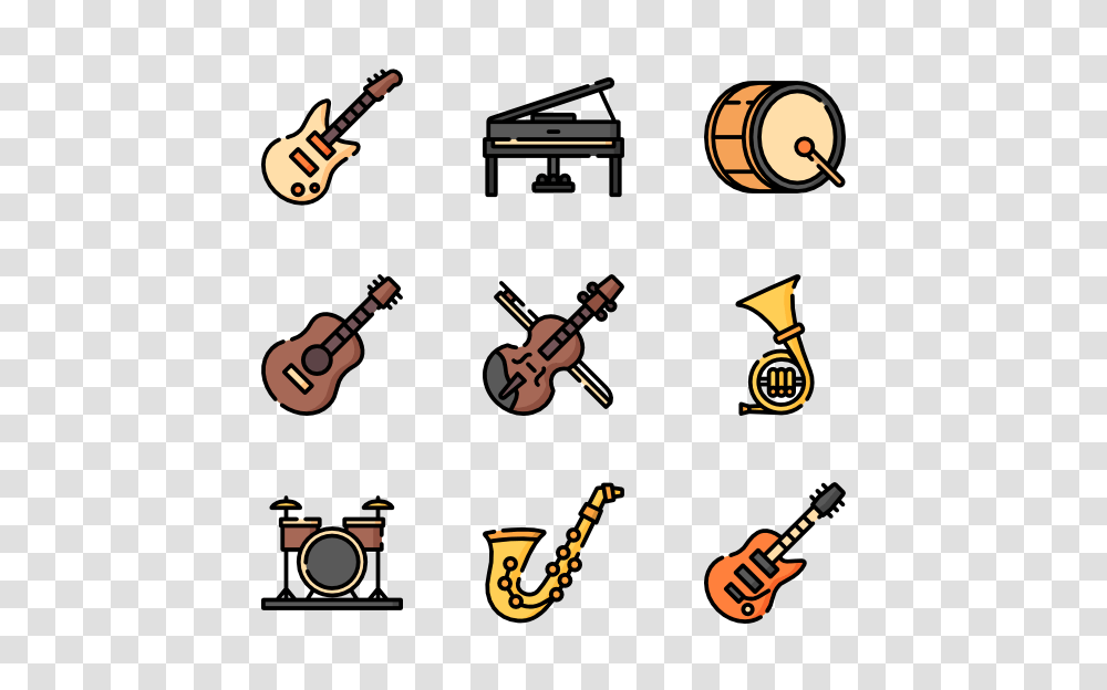 Orchestra Icons, Guitar, Leisure Activities, Musical Instrument, Bass Guitar Transparent Png