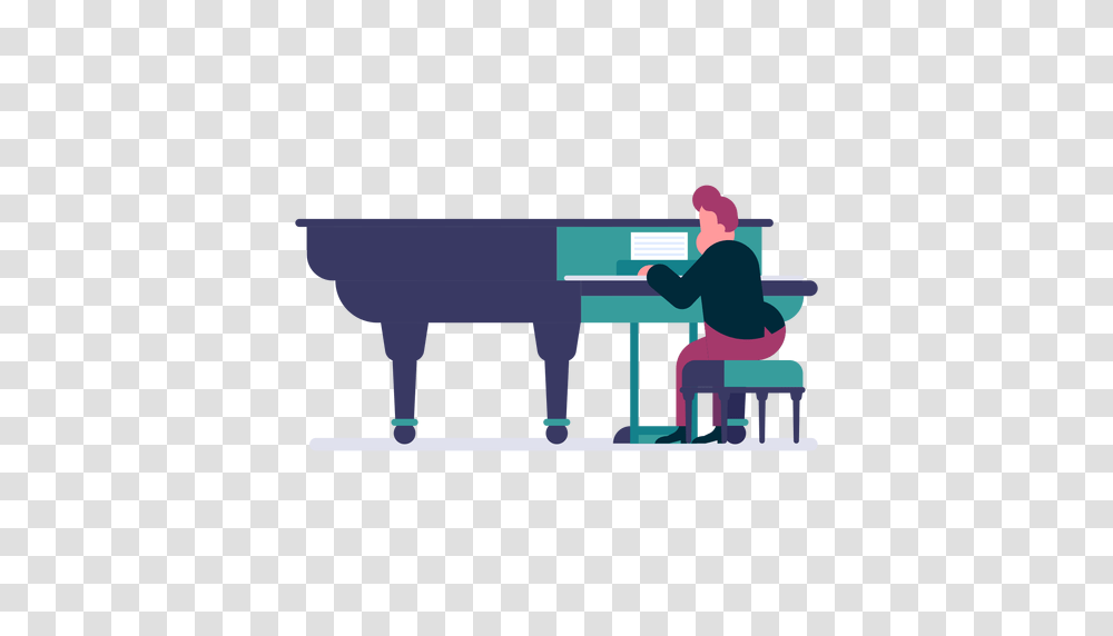 Orchestra Pianist Cartoon, Musician, Person, Musical Instrument, Human Transparent Png