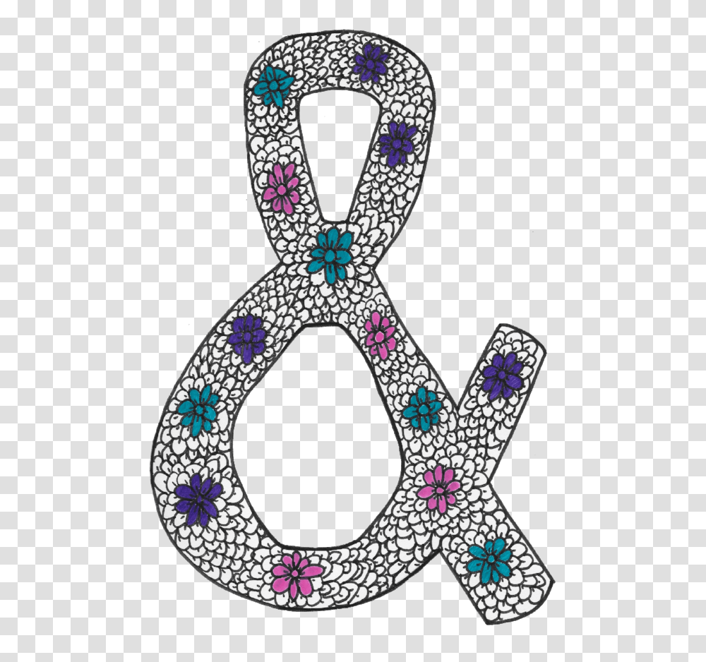 Orchid Story, Rug, Alphabet, Doodle Transparent Png