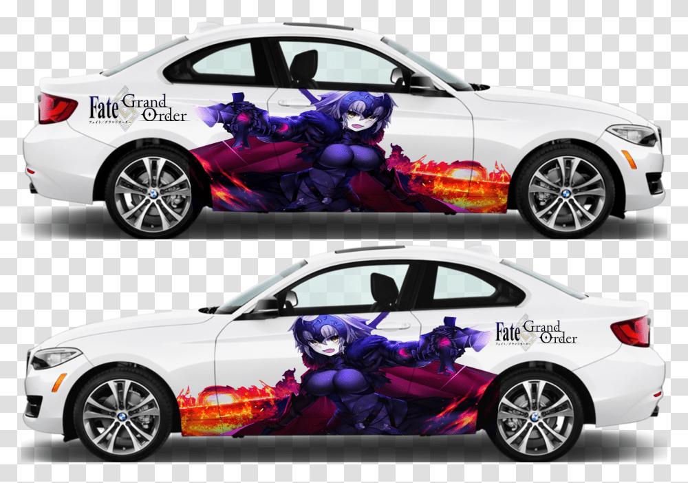 Order Anime Car Body Door Ken Anime Sticker Car, Vehicle, Transportation, Tire, Wheel Transparent Png