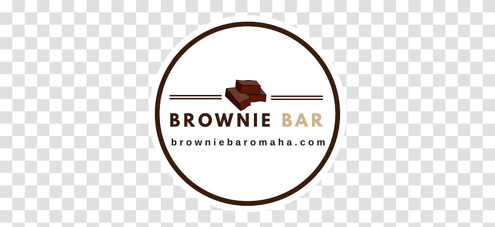 Order Brownie Bar Omaha United States Label, Chocolate, Dessert, Food, Fudge Transparent Png