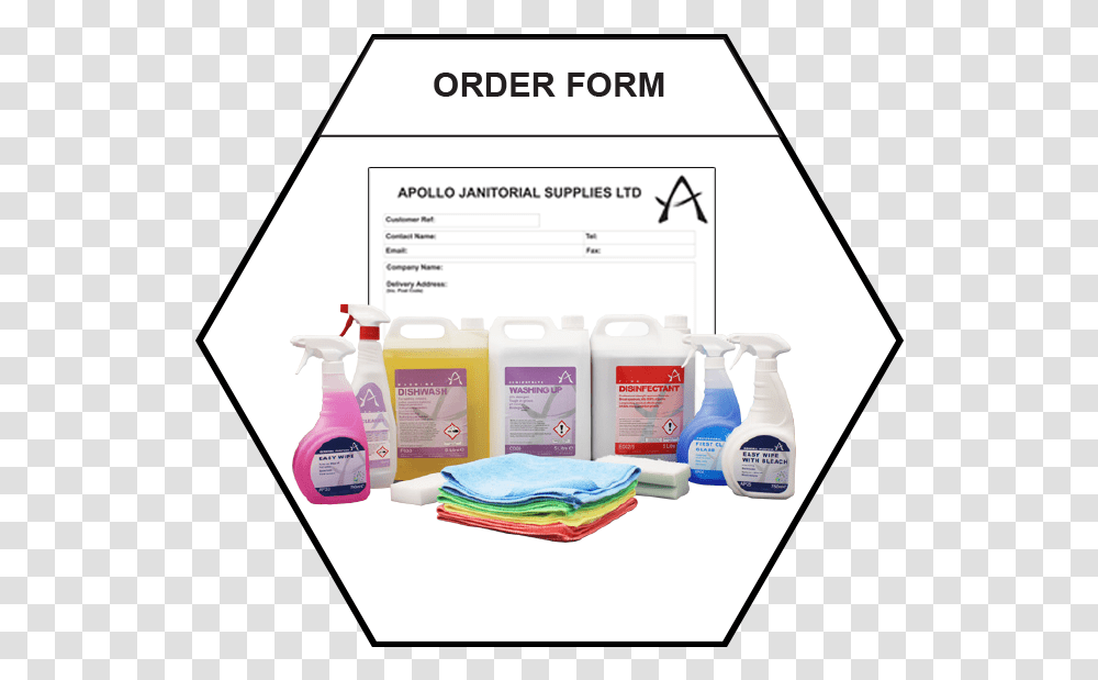 Order Form Flyer, Bottle, Label, Cosmetics Transparent Png