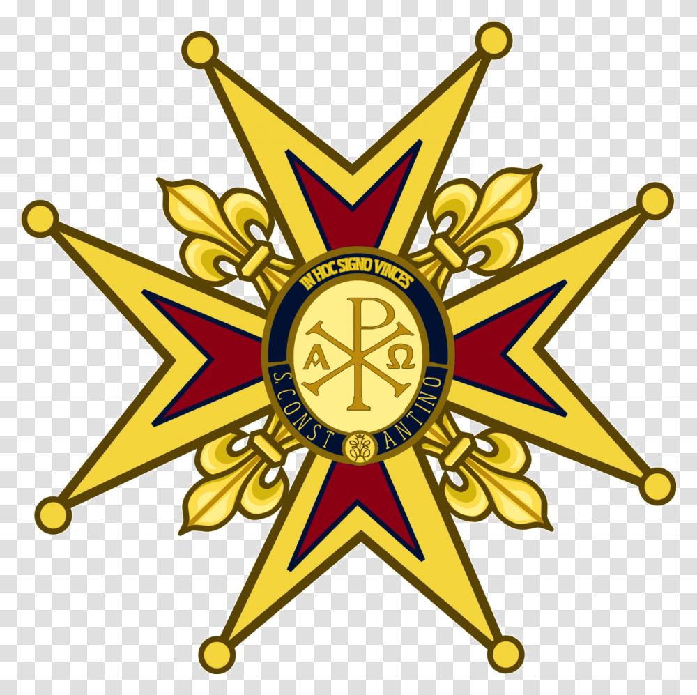 Order Of Saint Constantine The Great Orden De Carlos Iii, Symbol, Emblem, Logo, Trademark Transparent Png