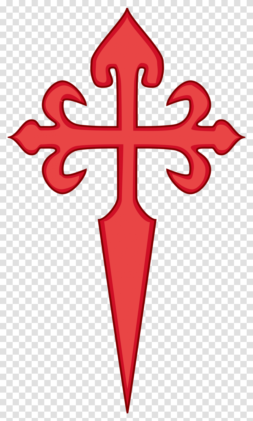 Order Of Santiago, Cross, Weapon, Weaponry Transparent Png