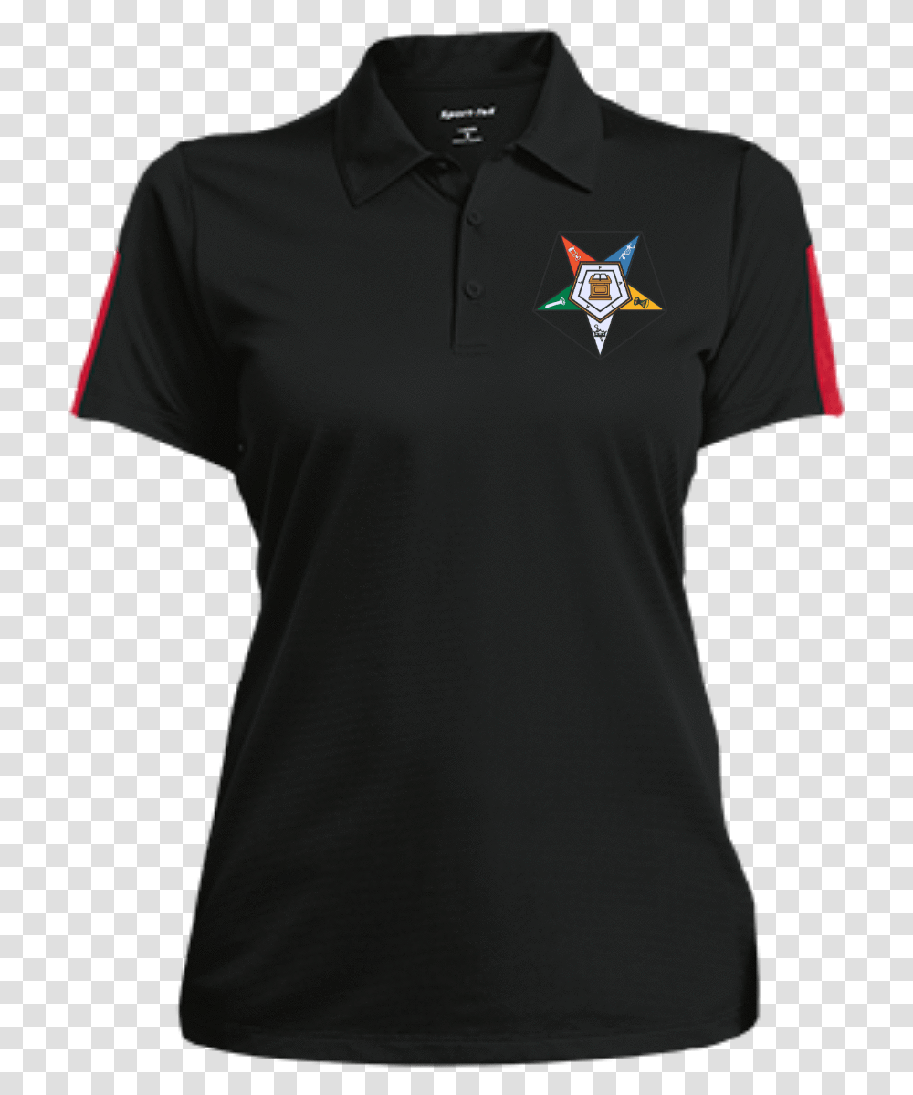 Order Of The Eastern Star Performance Textured Three Button Ccm Training Tech Tee, Apparel, Shirt, Sleeve Transparent Png