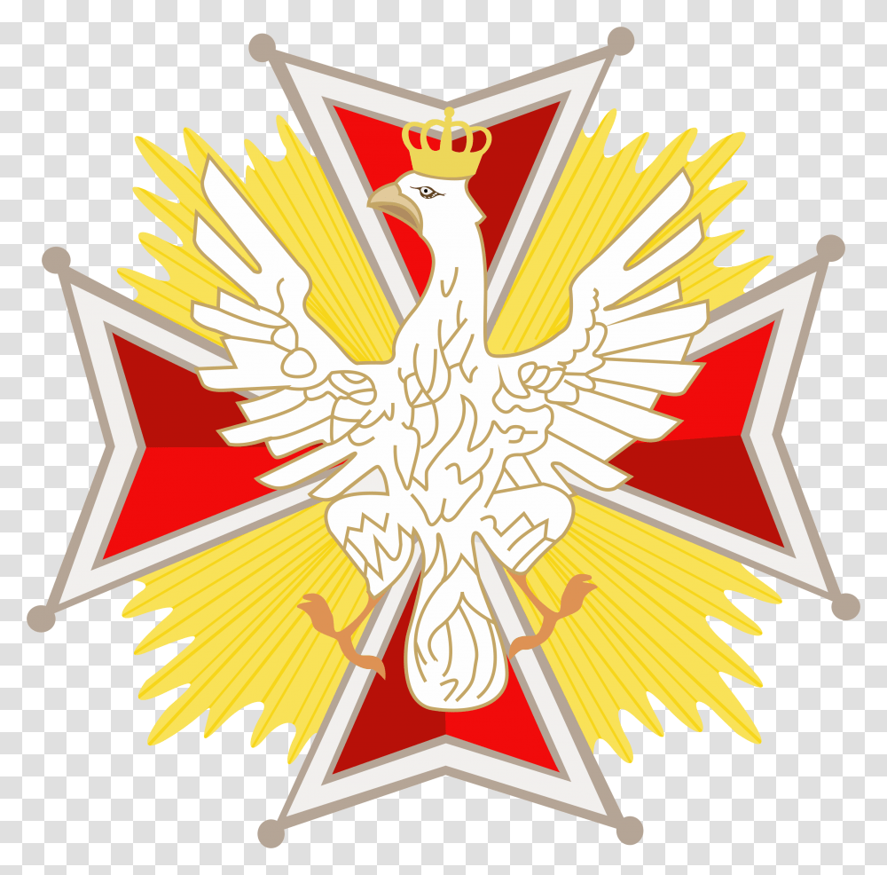 Order Of The White Eagle, Emblem, Bird, Animal Transparent Png