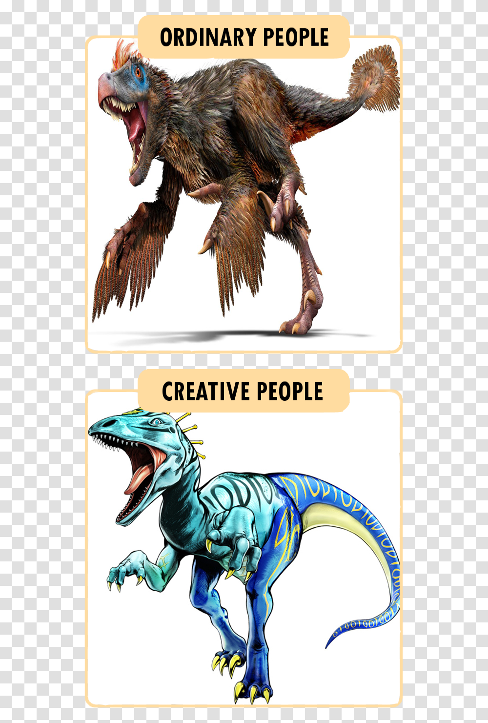 Ordinary People Creative People Jojo's Bizarre Adventure Scary Monsters Jojo, Animal, Bird, Reptile Transparent Png