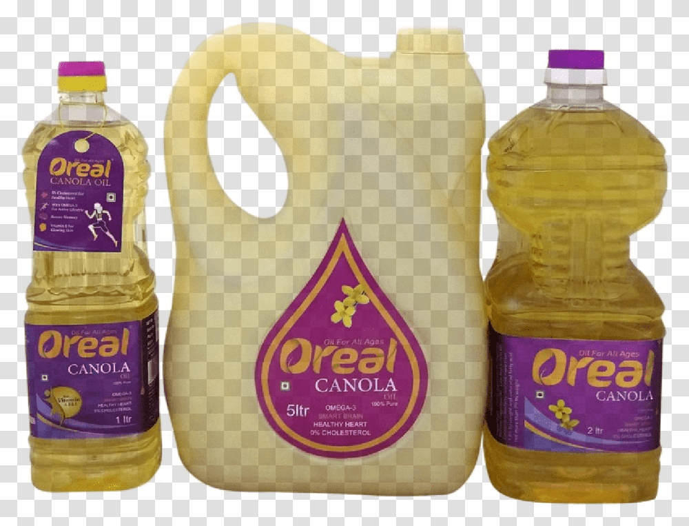 Oreal Canola Oil 5l 3l Jar Water Bottle, Alcohol, Beverage, Drink, Liquor Transparent Png