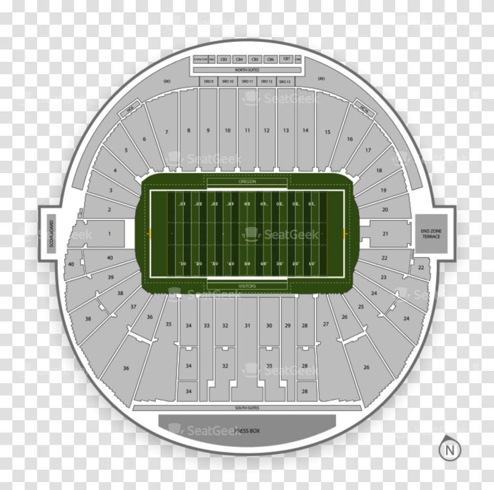 Oregon Ducks, Field, Building, Football Field, Stadium Transparent Png
