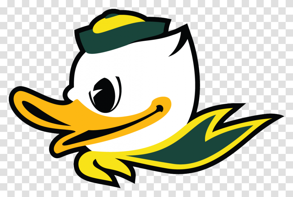 Oregon Ducks Logo Duck, Outdoors, Animal Transparent Png