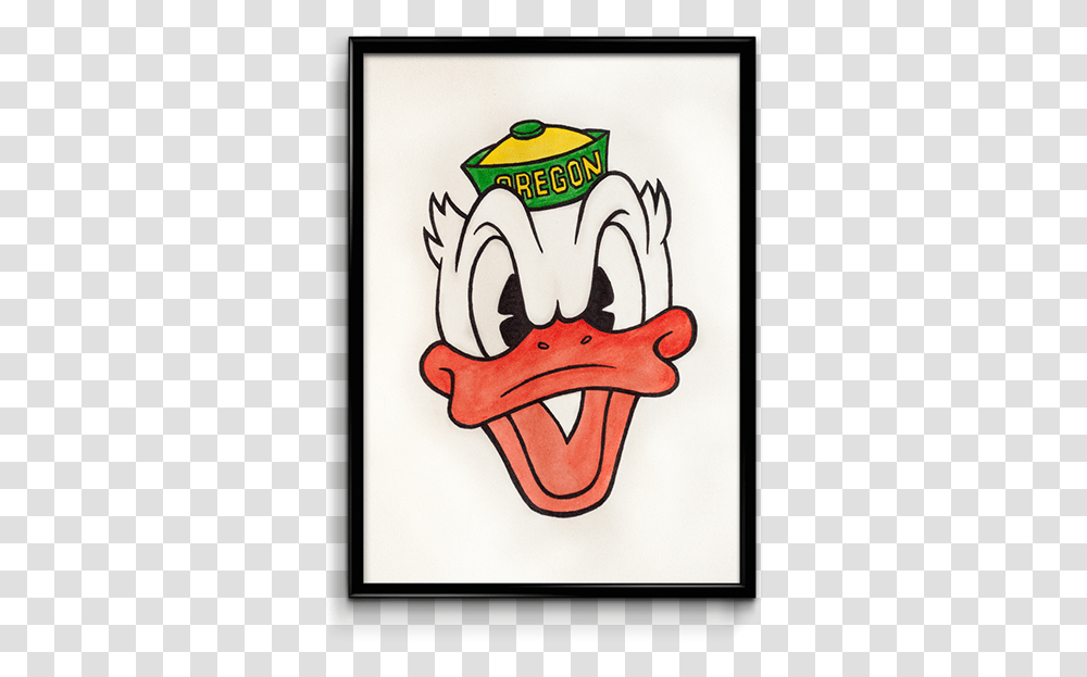 Oregon Ducks, Modern Art, Label, Mouth Transparent Png