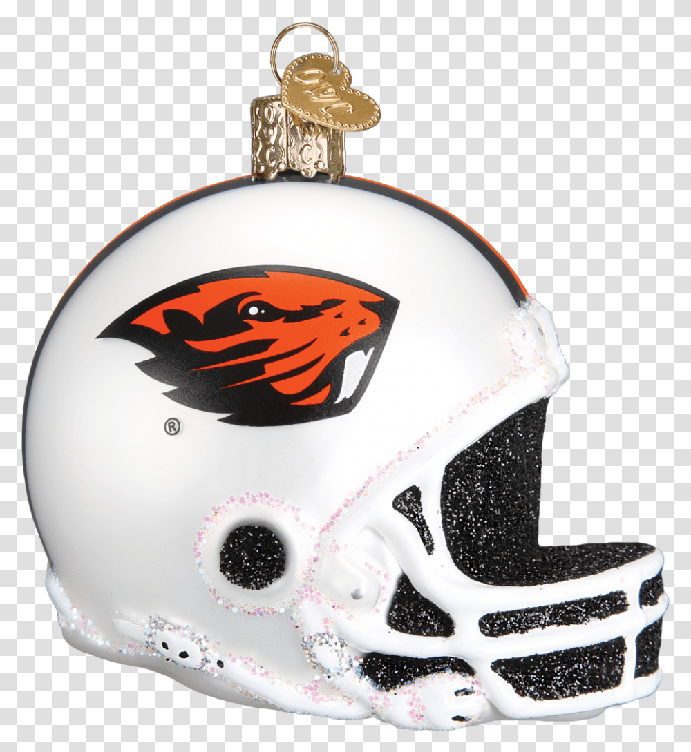 Oregon State Football Helmet Christmas Ornament, Clothing, Apparel, American Football, Team Sport Transparent Png