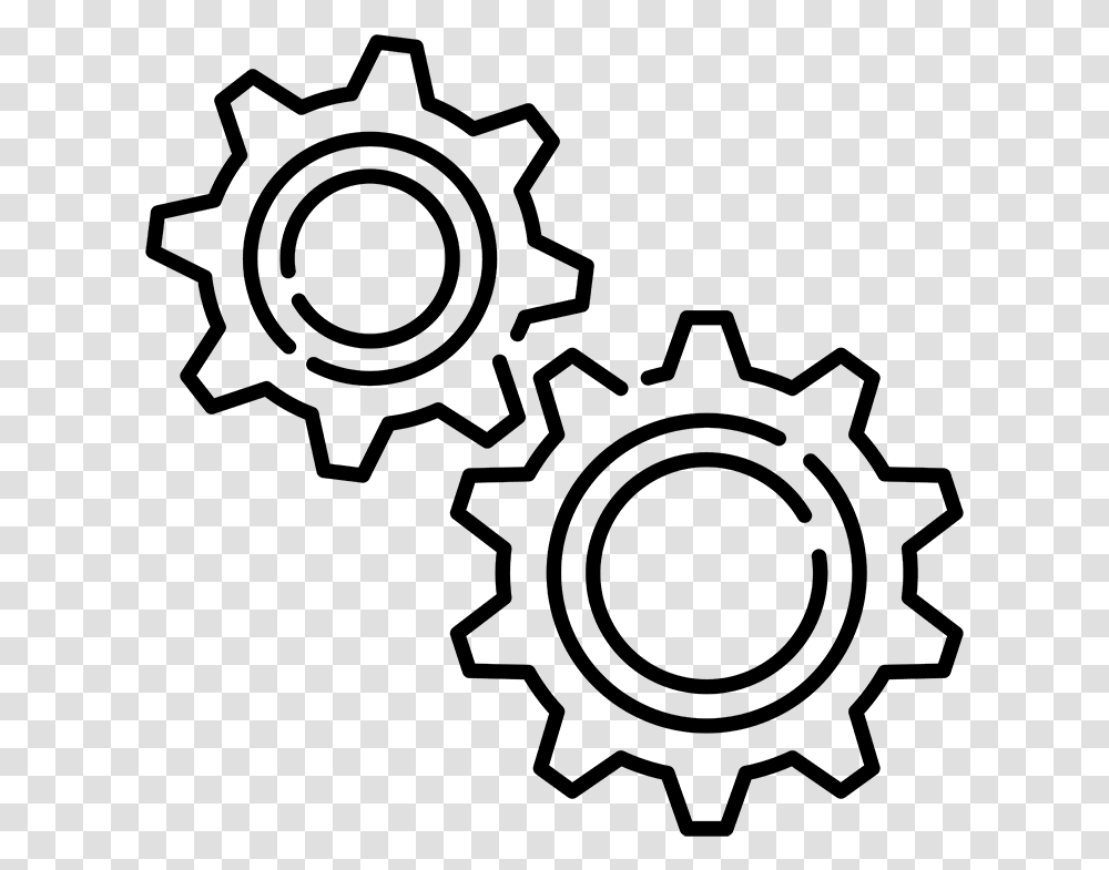 Oregon State Gears Icon Settings Icon White Background, Gray, World Of Warcraft Transparent Png