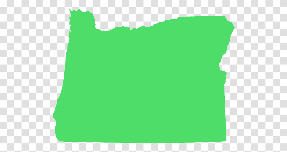 Oregon State Outline Blue, Plot Transparent Png