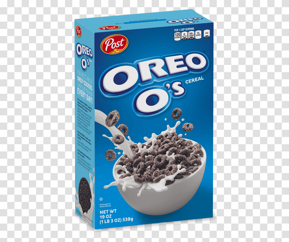 Oreo O S Cereal Box Post Oreo O's Cereal 19 Oz, Birthday Cake, Dessert, Food, Dvd Transparent Png