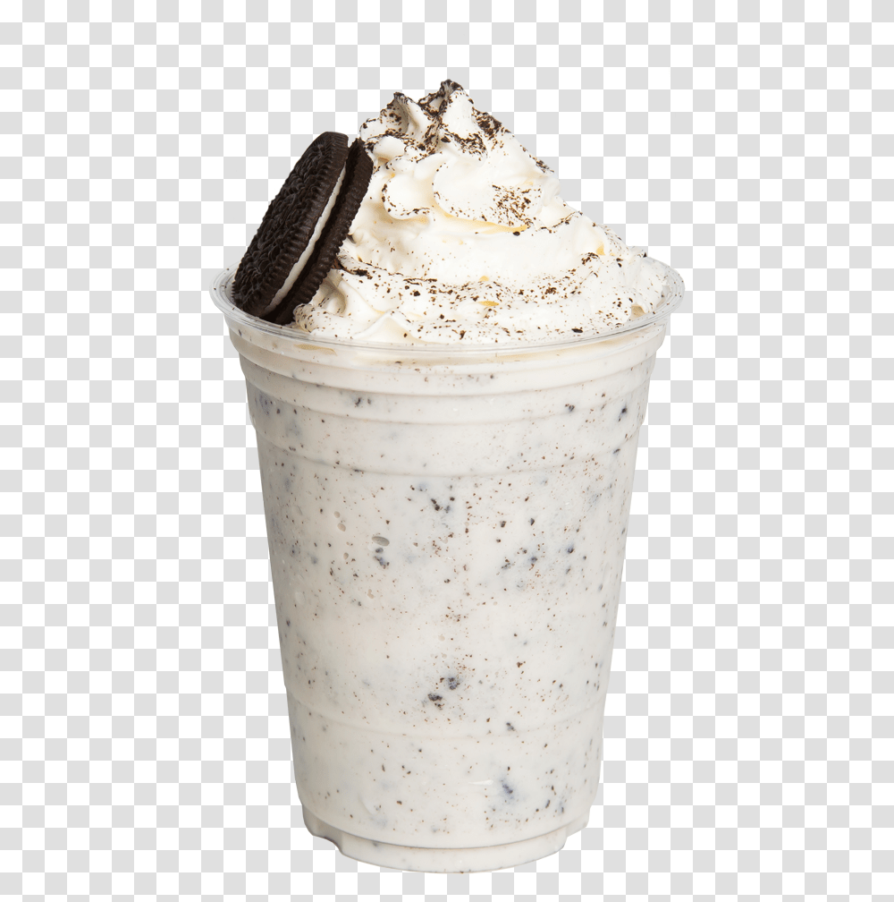 Oreo Oreo Milkshake Background, Beverage, Drink, Cream, Dessert Transparent Png
