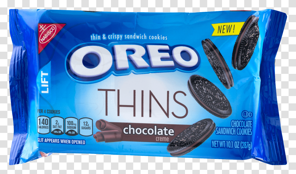 Oreo Thins Chocolate Creme, Coin, Money, Food Transparent Png