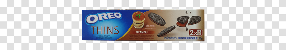 Oreo Thins Cookies Tiramisu, Advertisement, Poster, Flyer, Paper Transparent Png