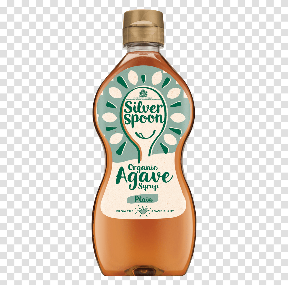Organic Agave Syrup Silver Spoon Agave Syrup Maple Flavour, Label, Food, Beer Transparent Png
