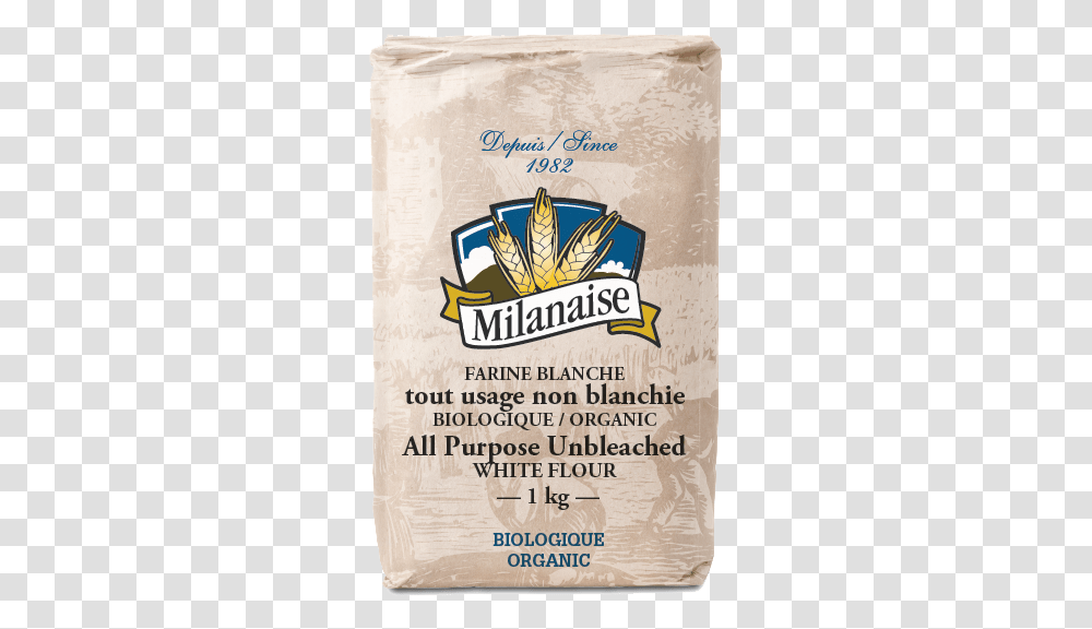 Organic All Purpose Unbleached White Flour Farine De Bl Entier, Poster, Advertisement, Flyer, Paper Transparent Png